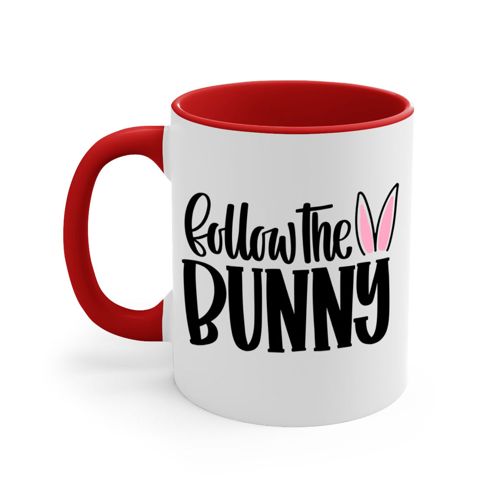 follow the bunny 44#- easter-Mug / Coffee Cup