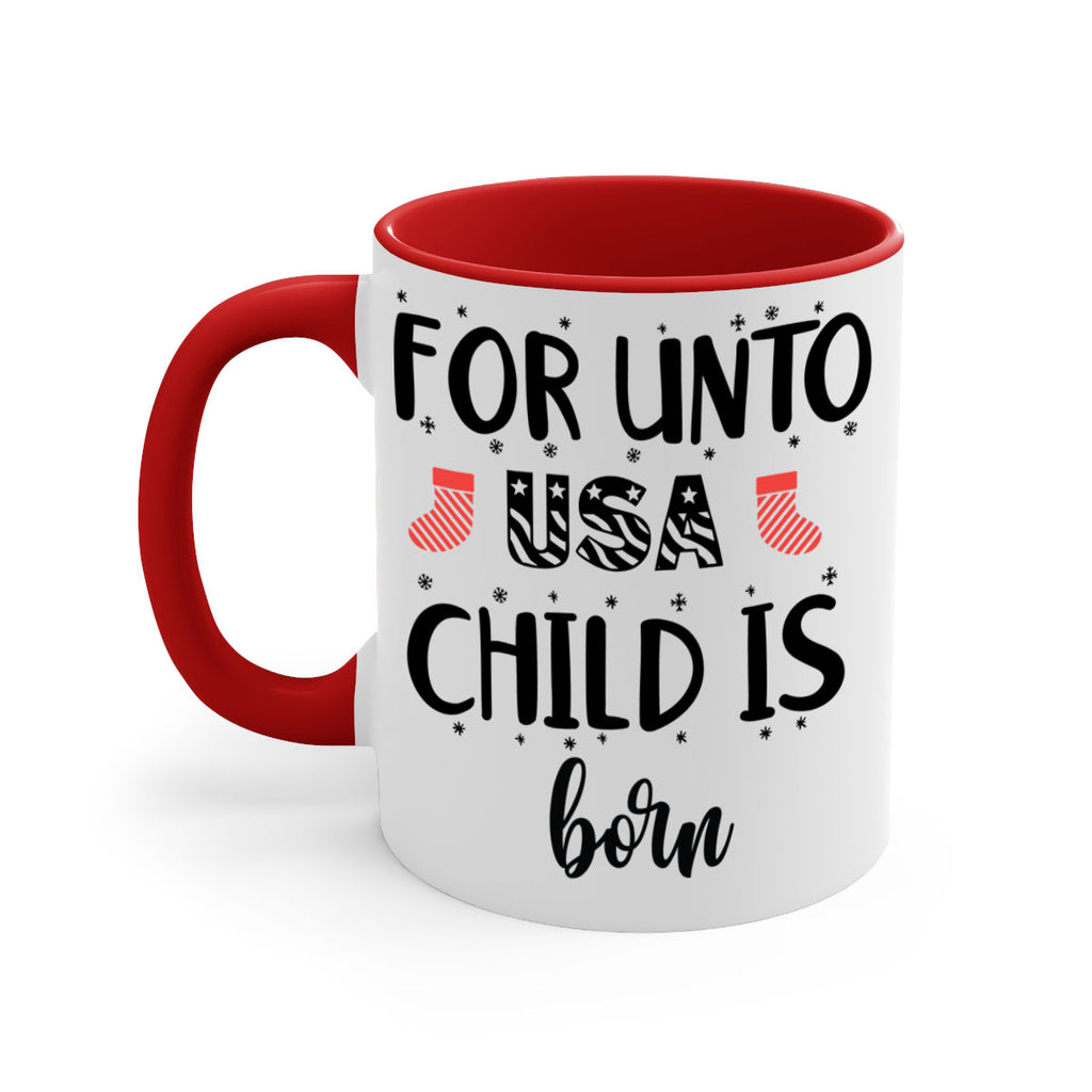 for unto us a child is born style 212#- christmas-Mug / Coffee Cup