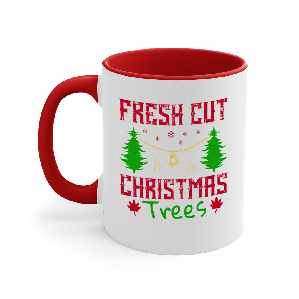 fresh cut christmas trees 452#- christmas-Mug / Coffee Cup