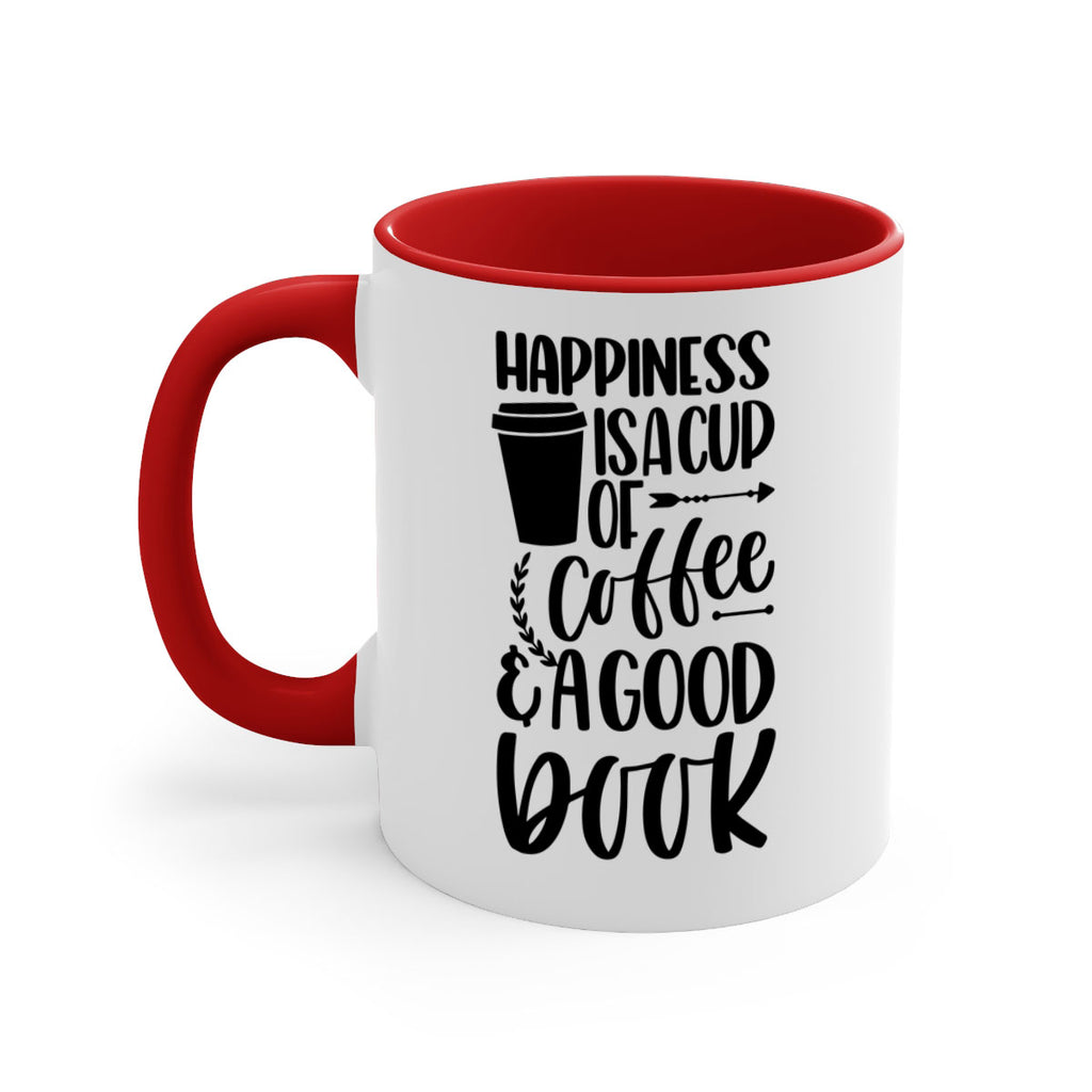 happiness is a cup of coffee 39#- Reading - Books-Mug / Coffee Cup