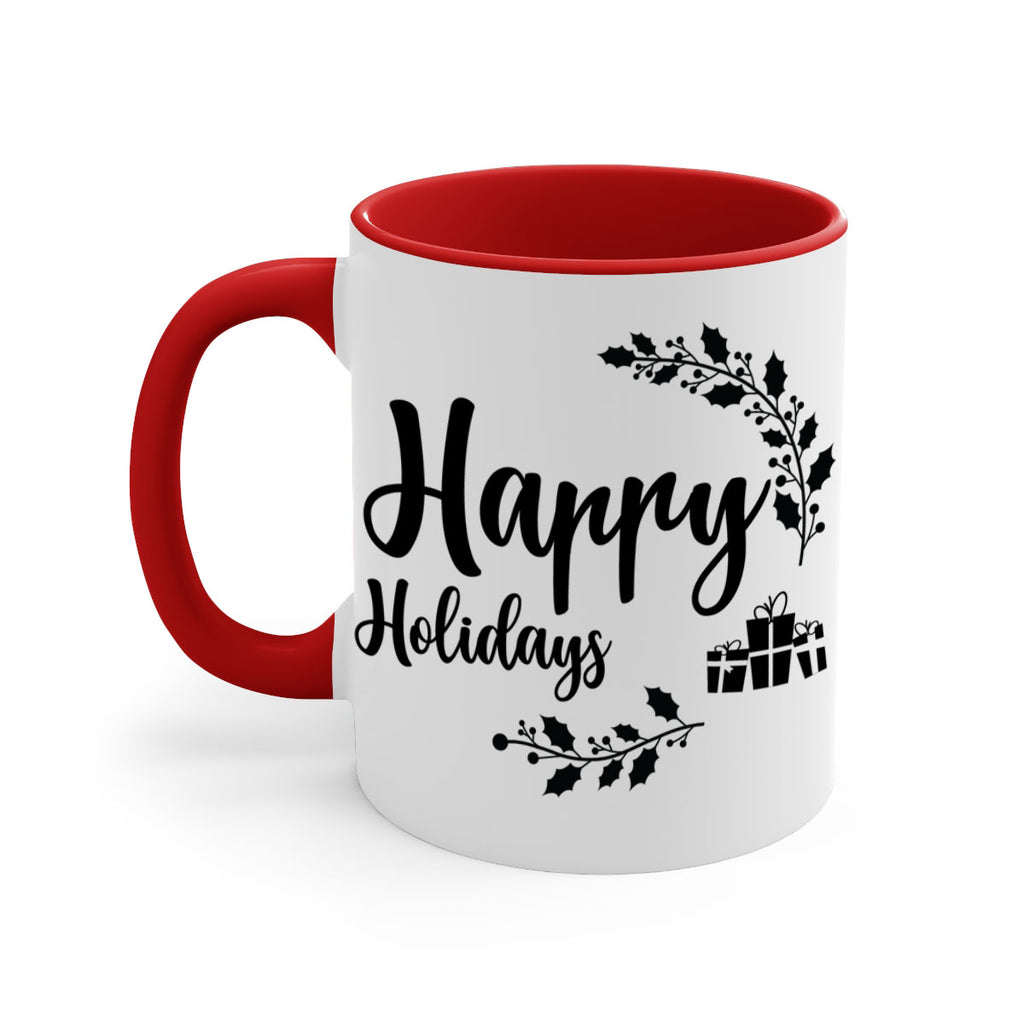 happy holidays style 7#- christmas-Mug / Coffee Cup