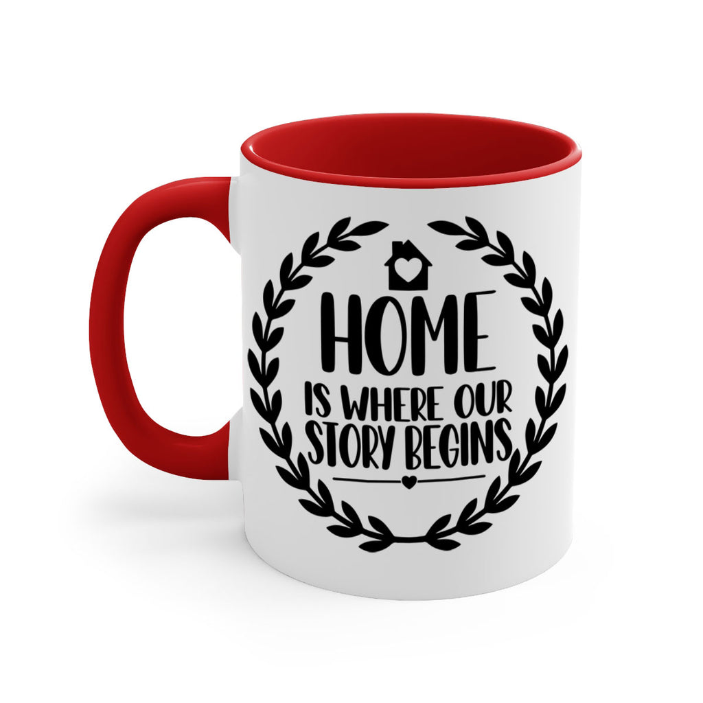 home is where our story begins 12#- home-Mug / Coffee Cup