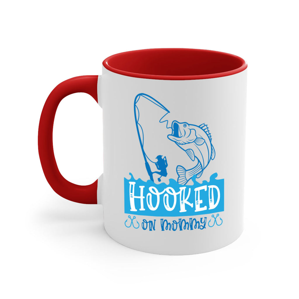 hooked on mommy 216#- fishing-Mug / Coffee Cup