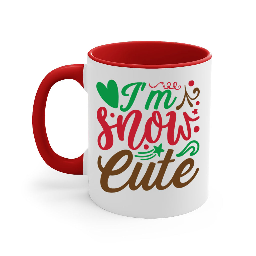 i am snow cute 258#- christmas-Mug / Coffee Cup