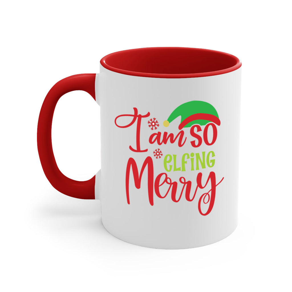 i am so elfing merry style 316#- christmas-Mug / Coffee Cup