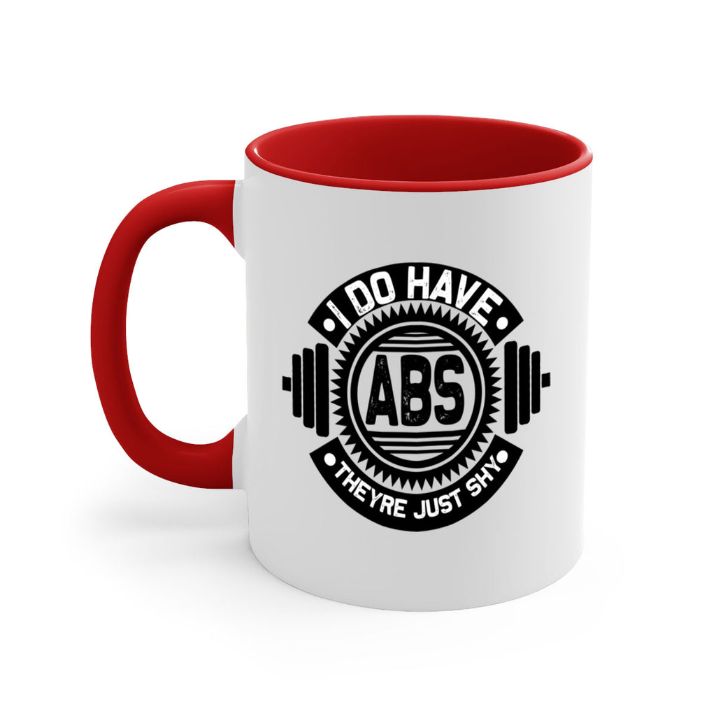 i do have abs 8#- gym-Mug / Coffee Cup