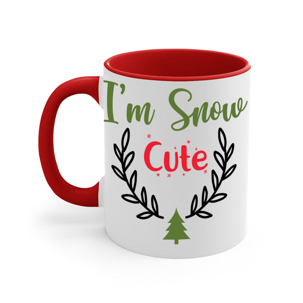 i m snow cute style 342#- christmas-Mug / Coffee Cup