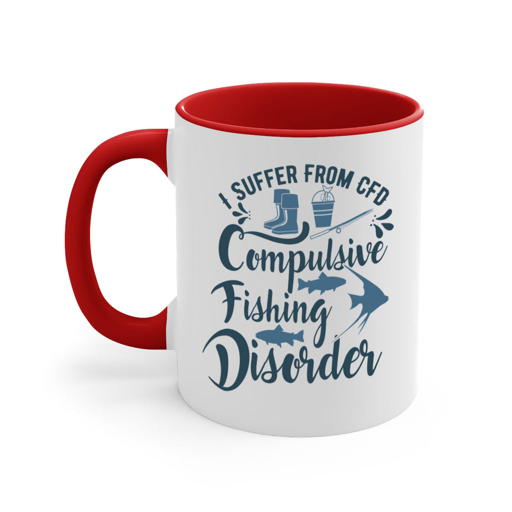 i suffer from 98#- fishing-Mug / Coffee Cup