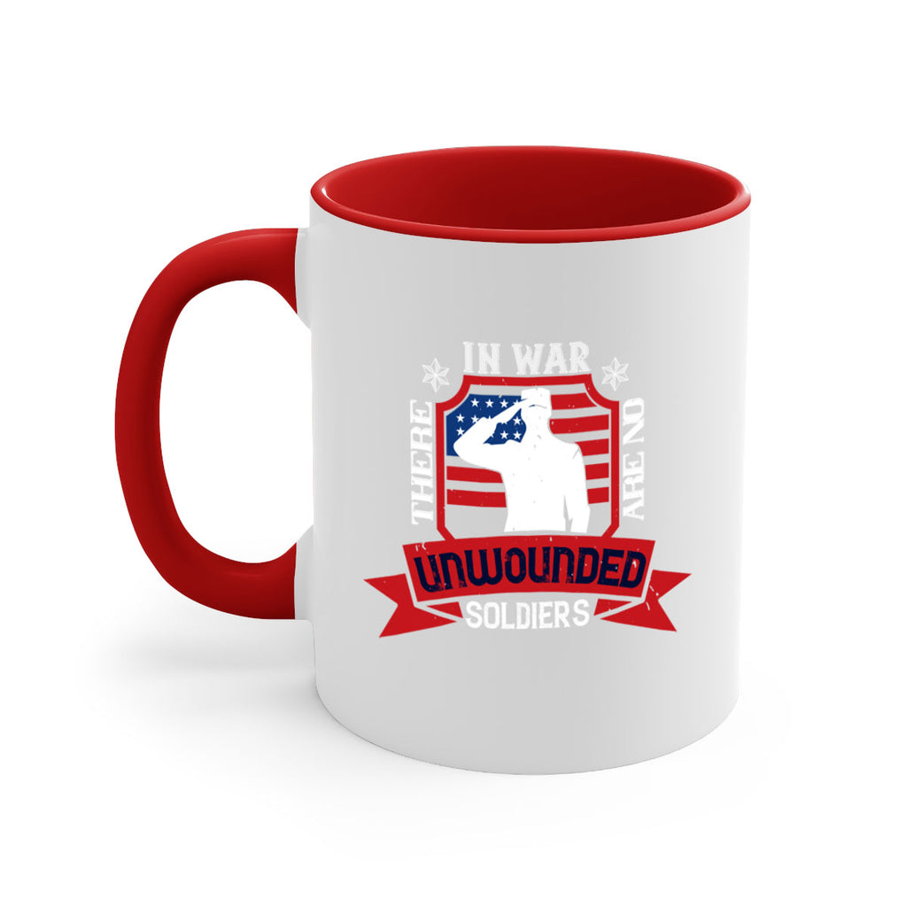 in war there are no unwounded 100#- veterns day-Mug / Coffee Cup