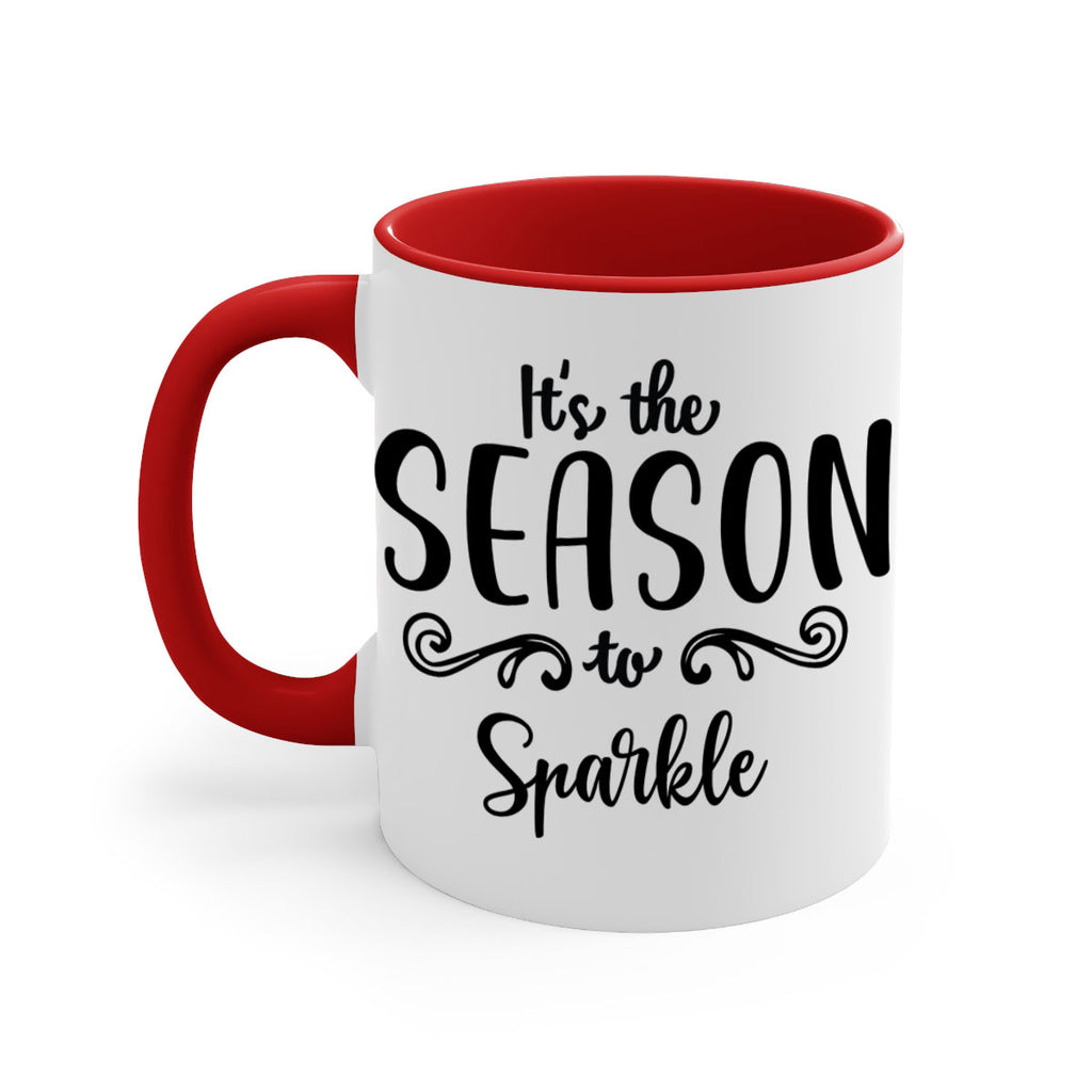 it s the season to sparkle style 372#- christmas-Mug / Coffee Cup