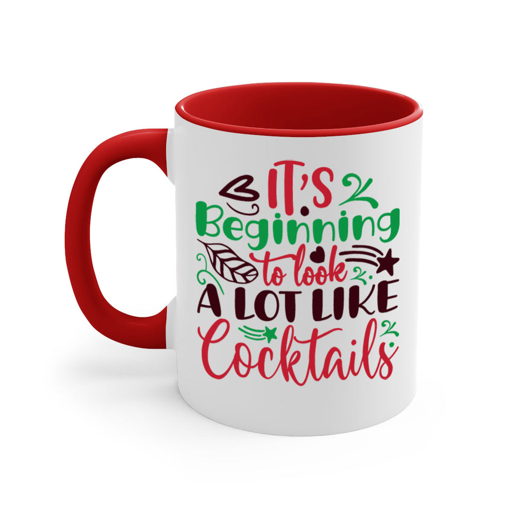 its beginning to look a lot like cocktails 251#- christmas-Mug / Coffee Cup