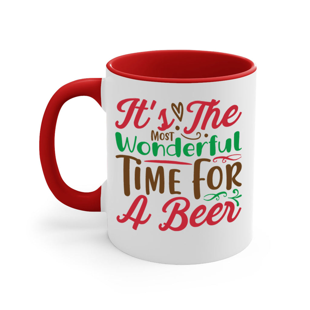 its the most wonderful time for a beer 250#- christmas-Mug / Coffee Cup