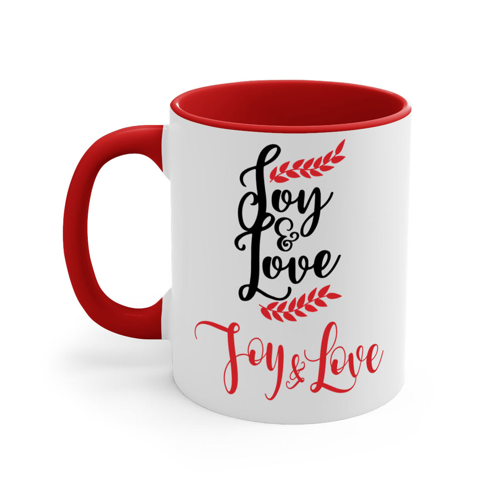 joy and love style 405#- christmas-Mug / Coffee Cup