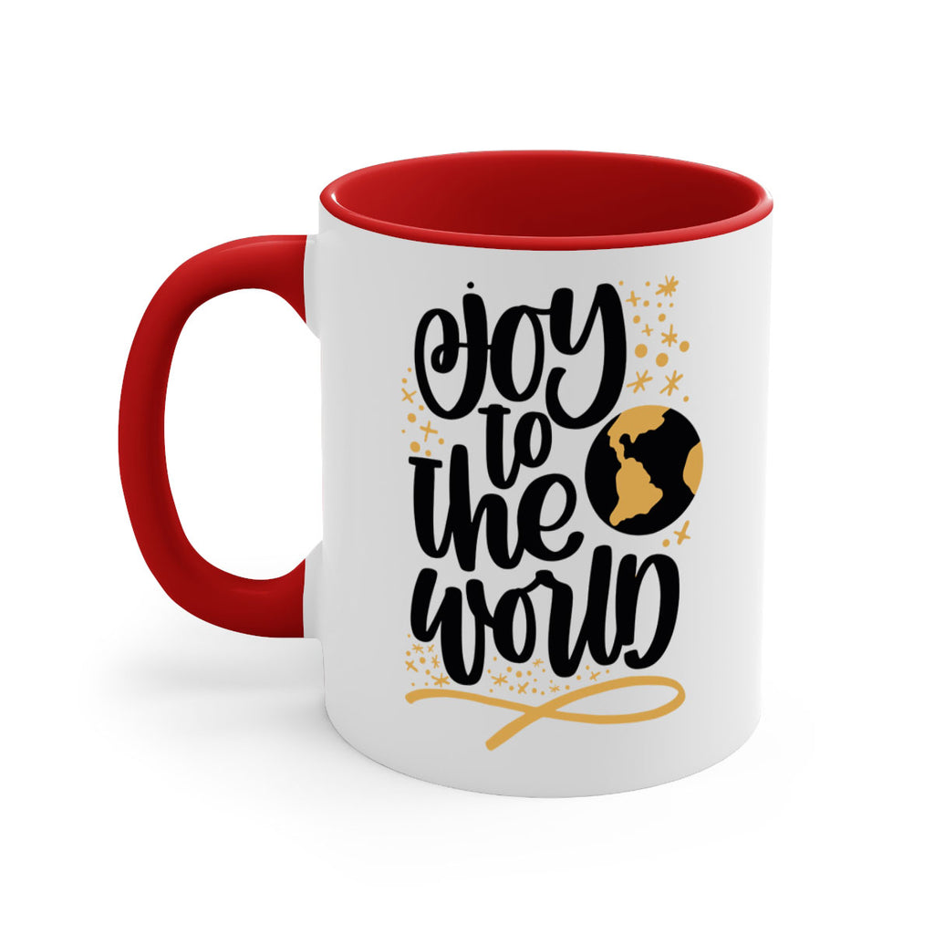 joy to the world gold 110#- christmas-Mug / Coffee Cup