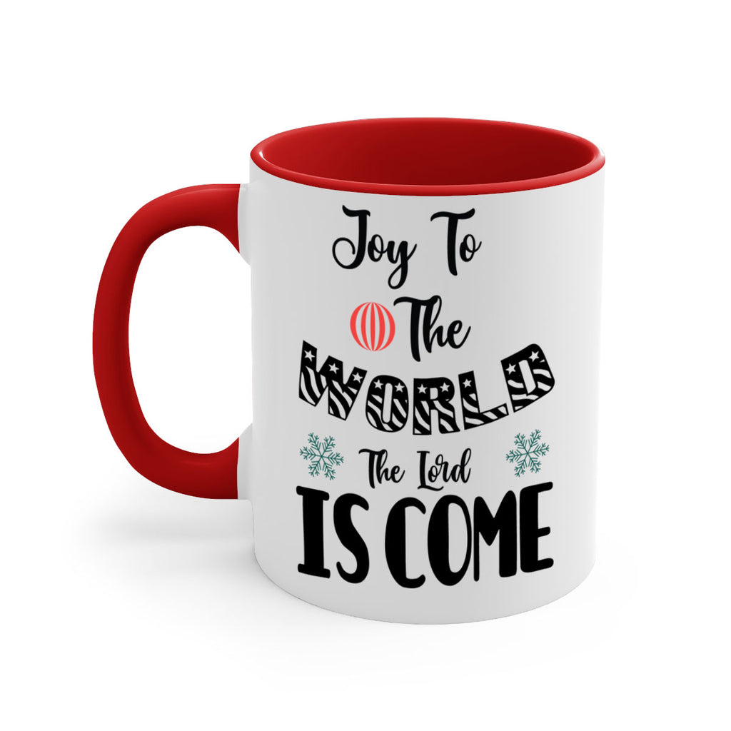 joy to the world the lord is come style 414#- christmas-Mug / Coffee Cup