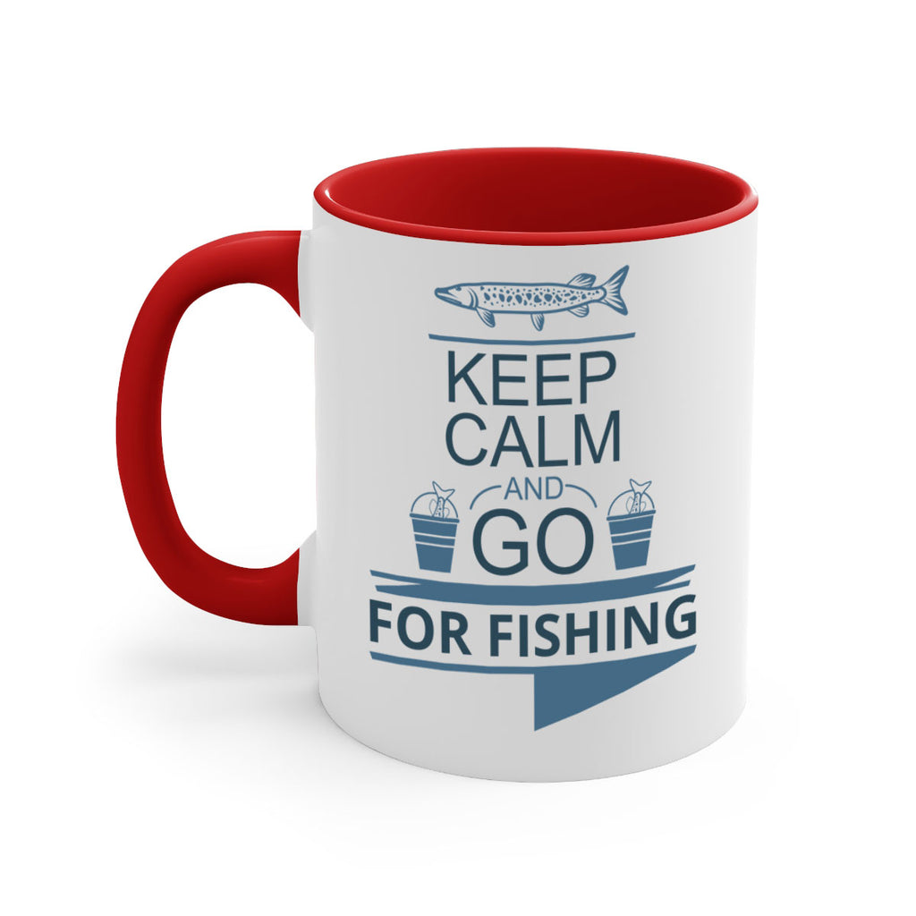 keep calm and go 67#- fishing-Mug / Coffee Cup