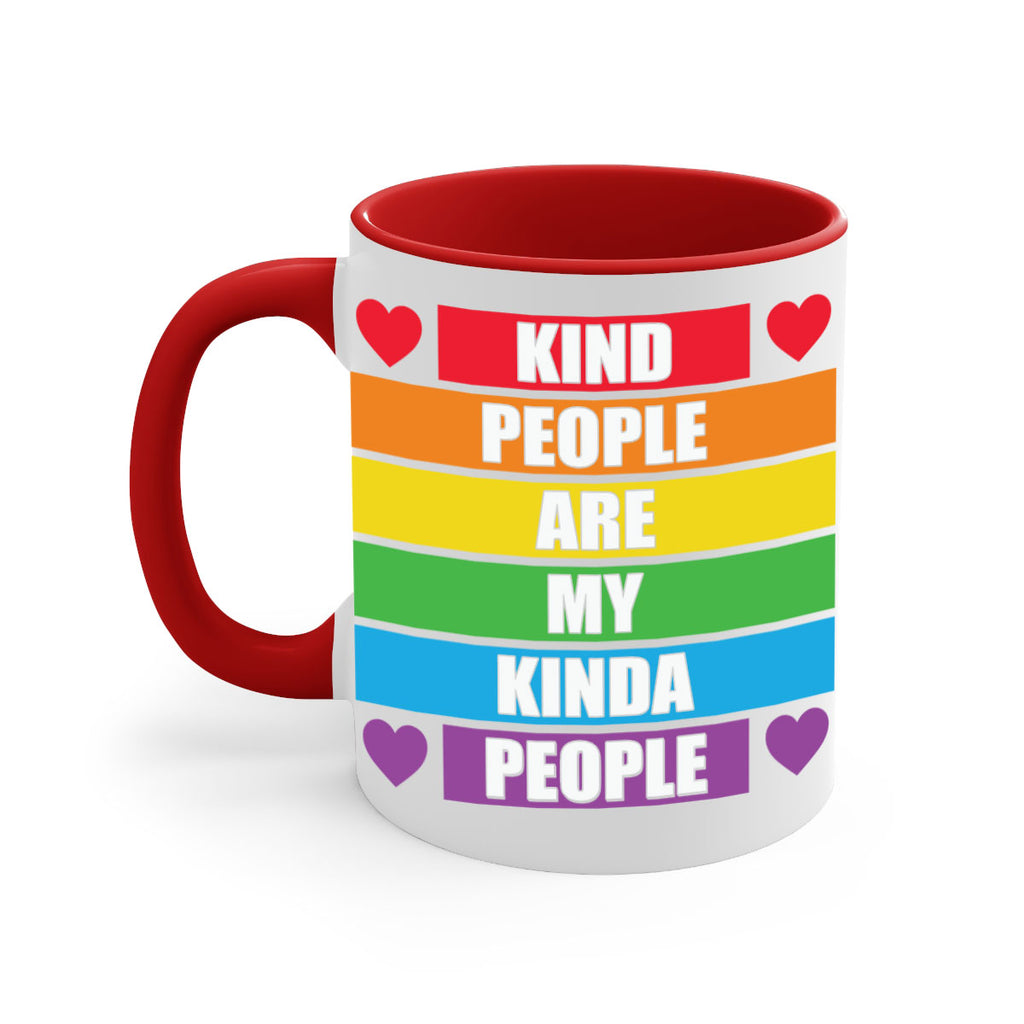 kind people are my kinda lgbt 111#- lgbt-Mug / Coffee Cup