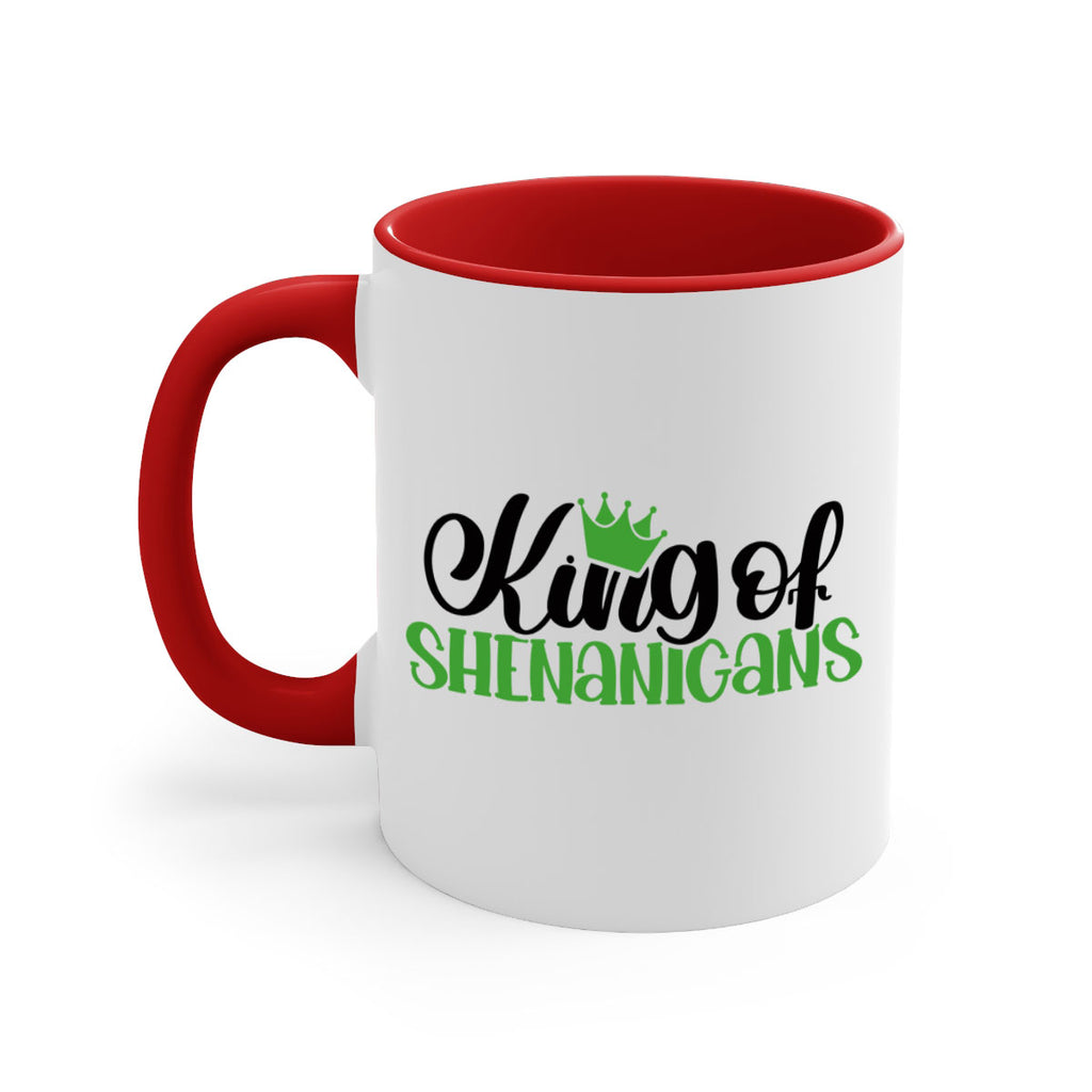 king Of Shenanigans Style 74#- St Patricks Day-Mug / Coffee Cup