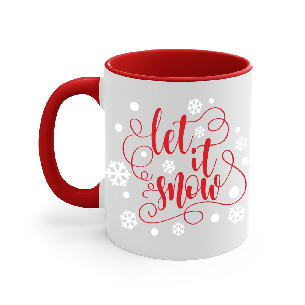 let it snow style 435#- christmas-Mug / Coffee Cup