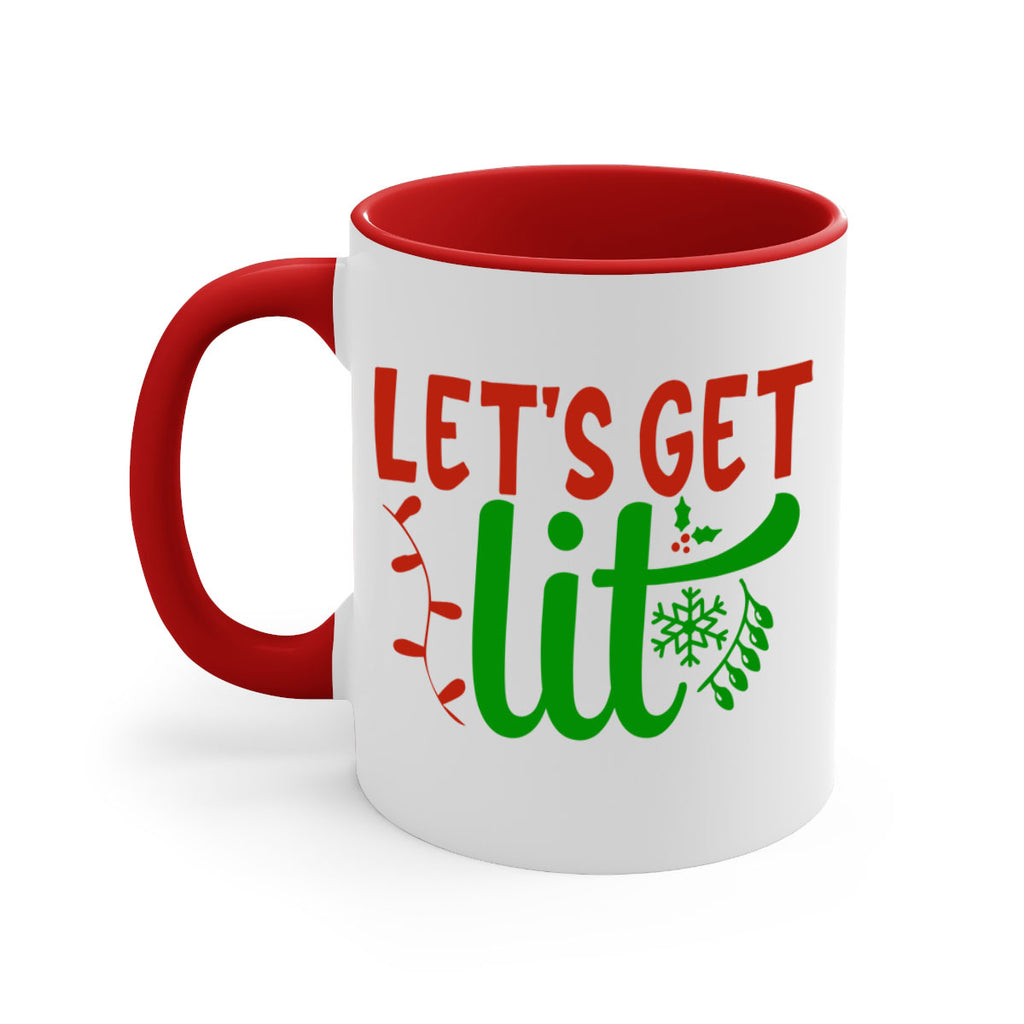 lets get lit 337#- christmas-Mug / Coffee Cup