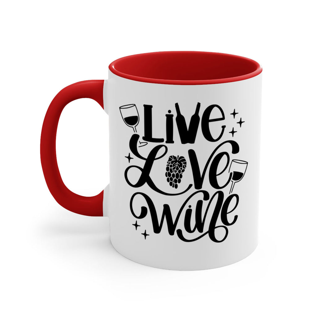 live love wine 43#- wine-Mug / Coffee Cup