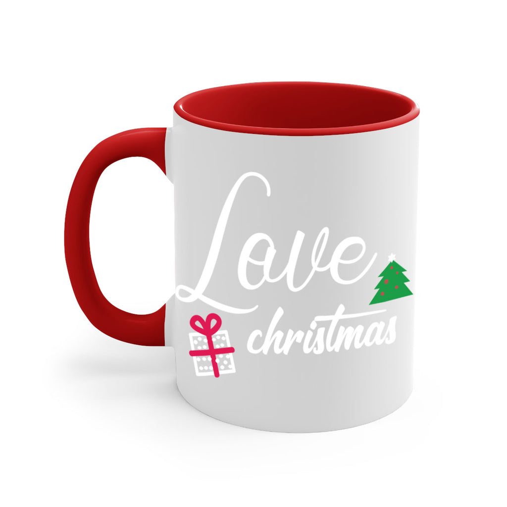 love christmas style 444#- christmas-Mug / Coffee Cup