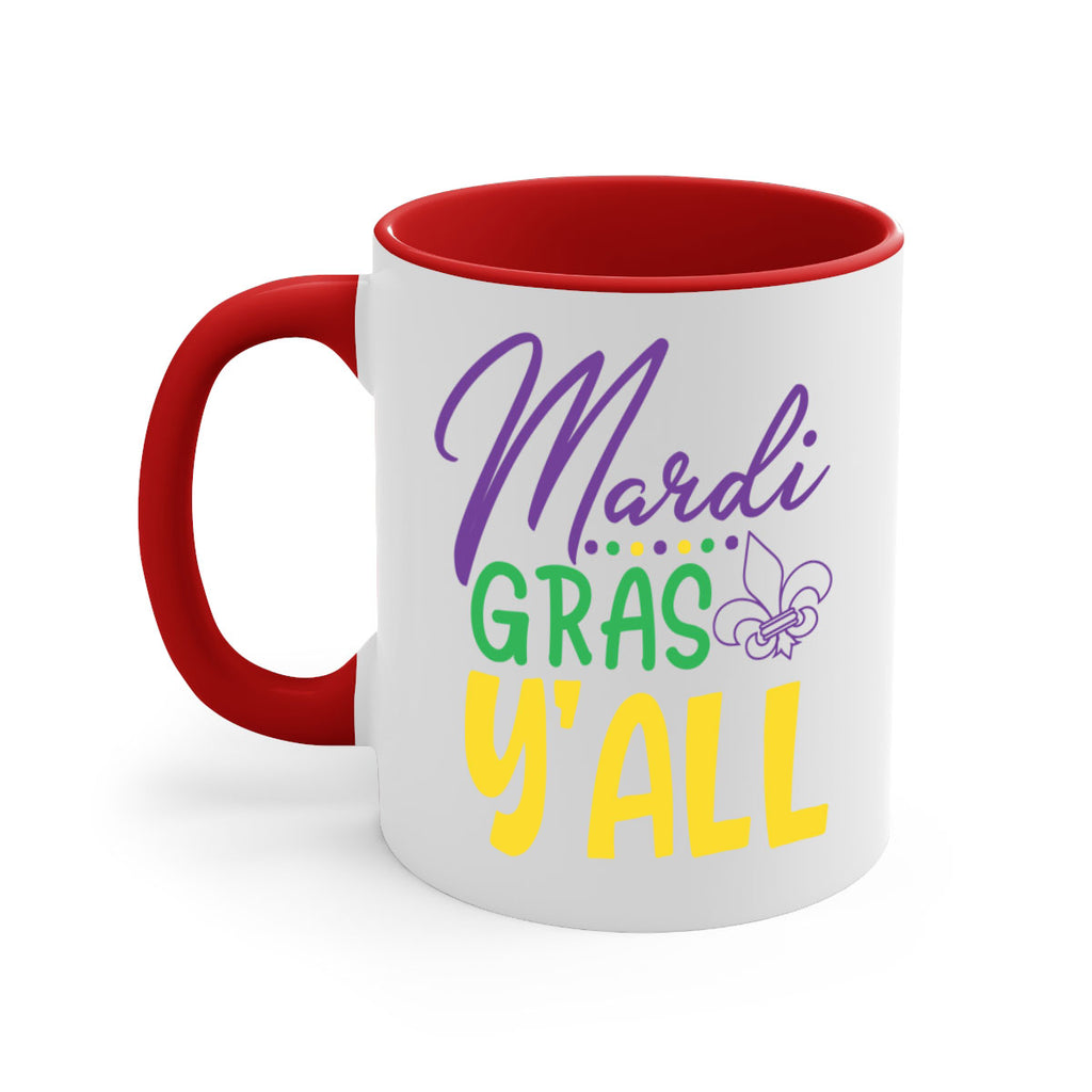 mardi gras yall 77#- mardi gras-Mug / Coffee Cup