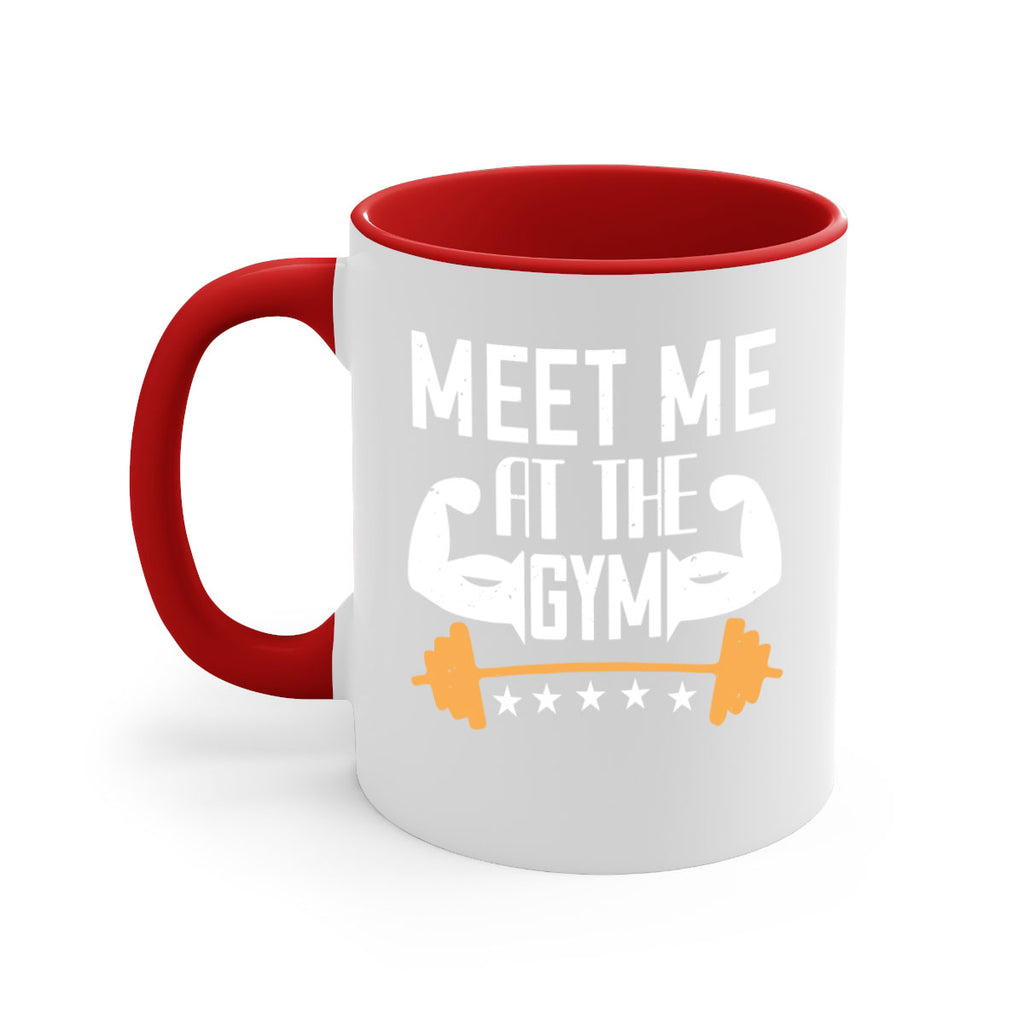 meet me at the gym 83#- gym-Mug / Coffee Cup