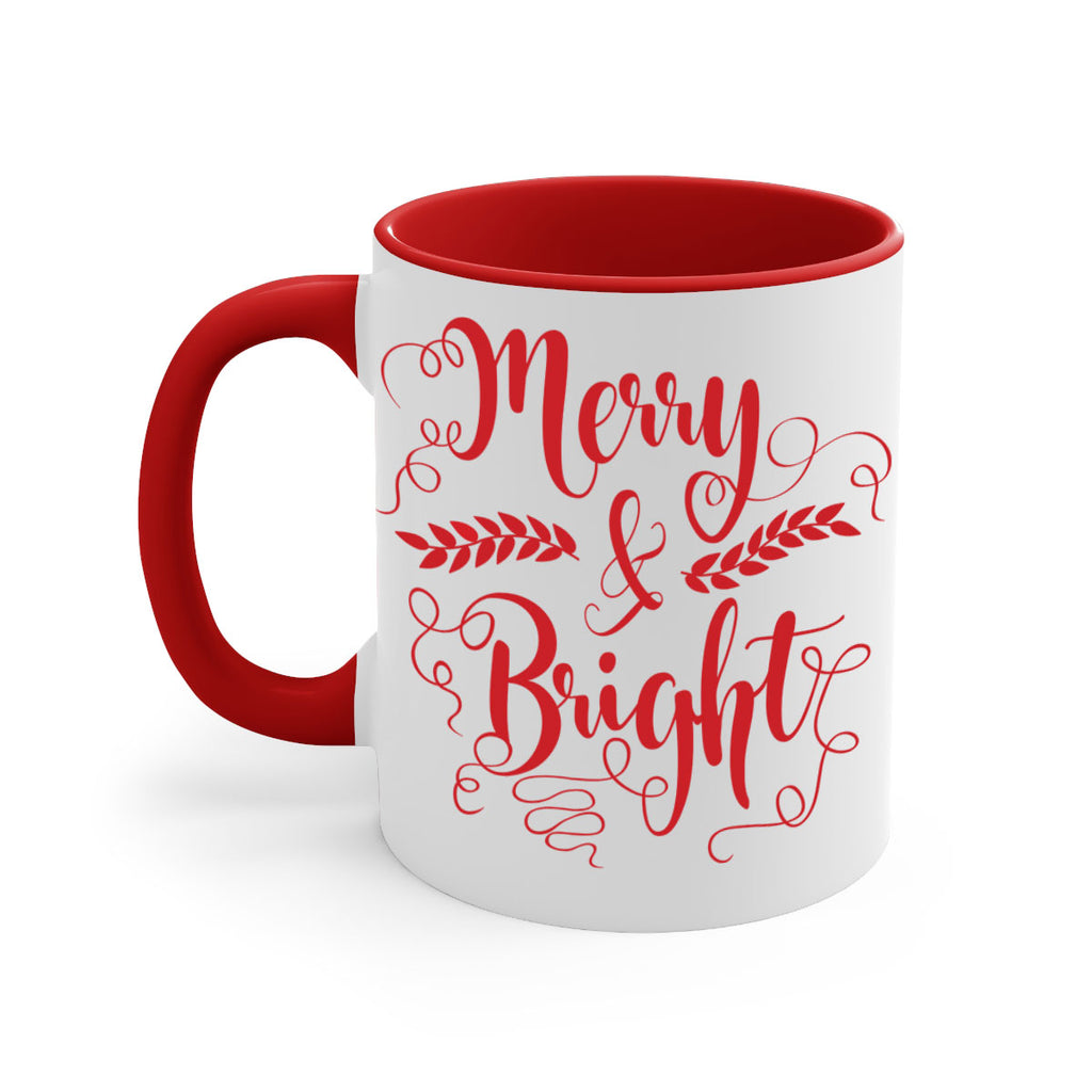 merry & bright style 468#- christmas-Mug / Coffee Cup