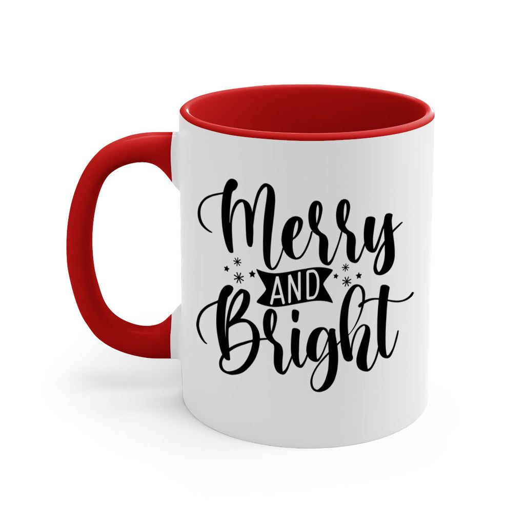 merry and bright style 470#- christmas-Mug / Coffee Cup