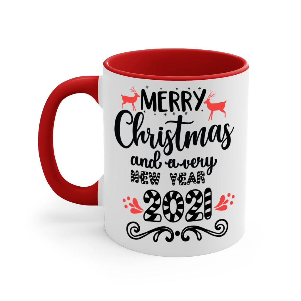 merry christmas and a very happy new year style 487#- christmas-Mug / Coffee Cup