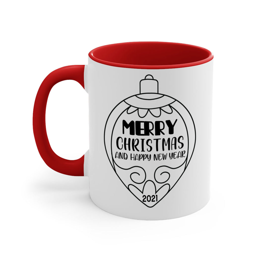 merry christmas enjoy the holiday style 497#- christmas-Mug / Coffee Cup