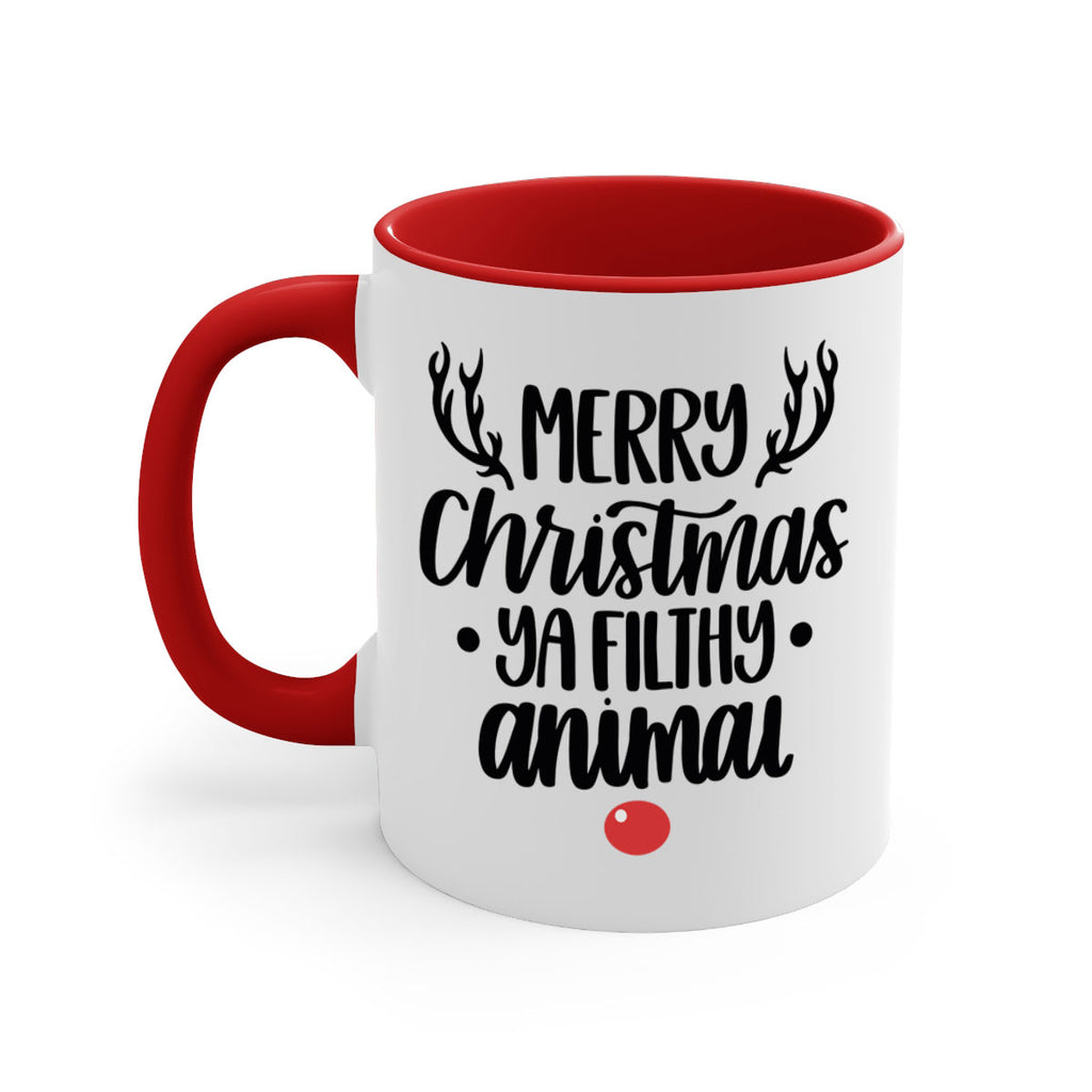 merry christmas ya filthy animal 83#- christmas-Mug / Coffee Cup