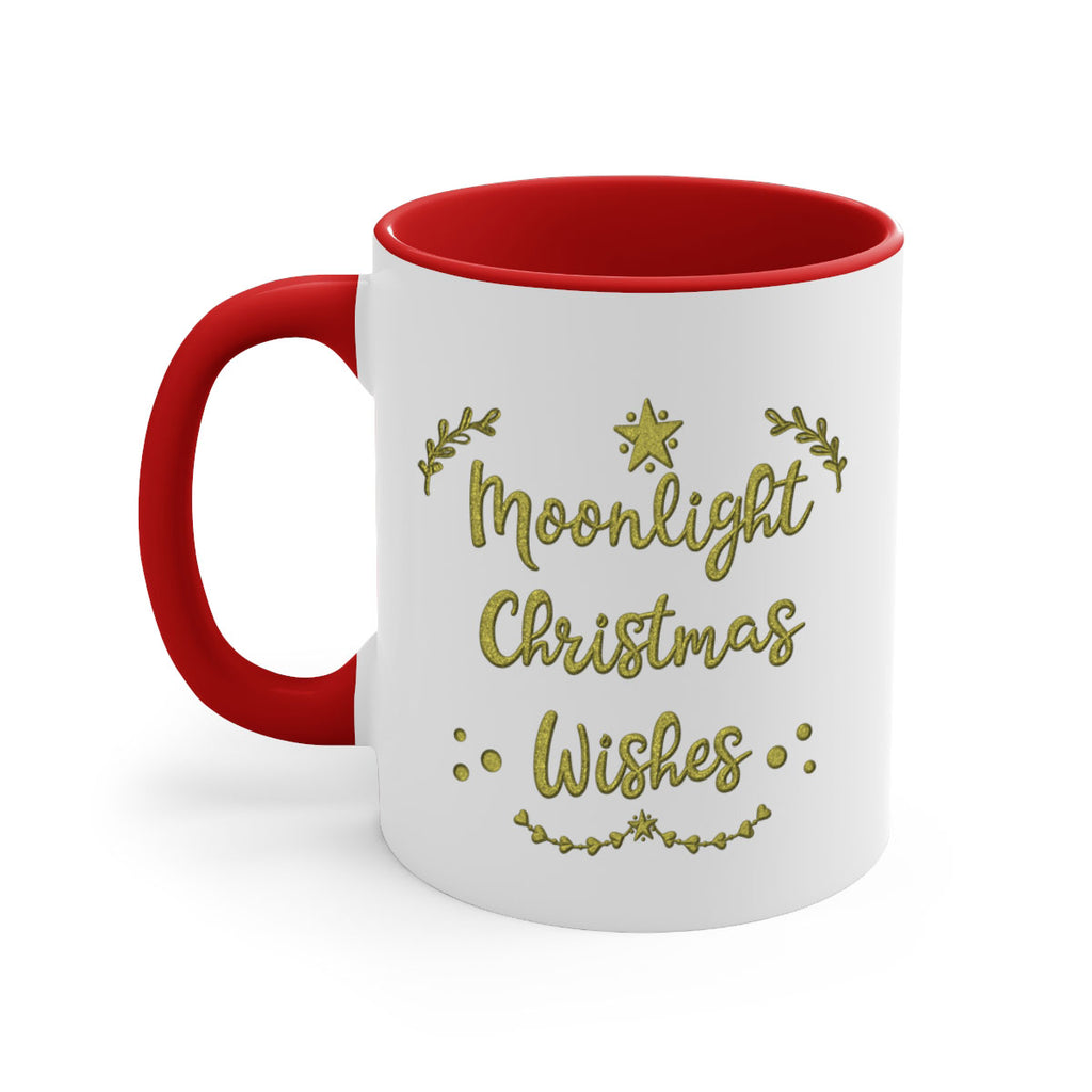 moonlight christmas wishes green 456#- christmas-Mug / Coffee Cup