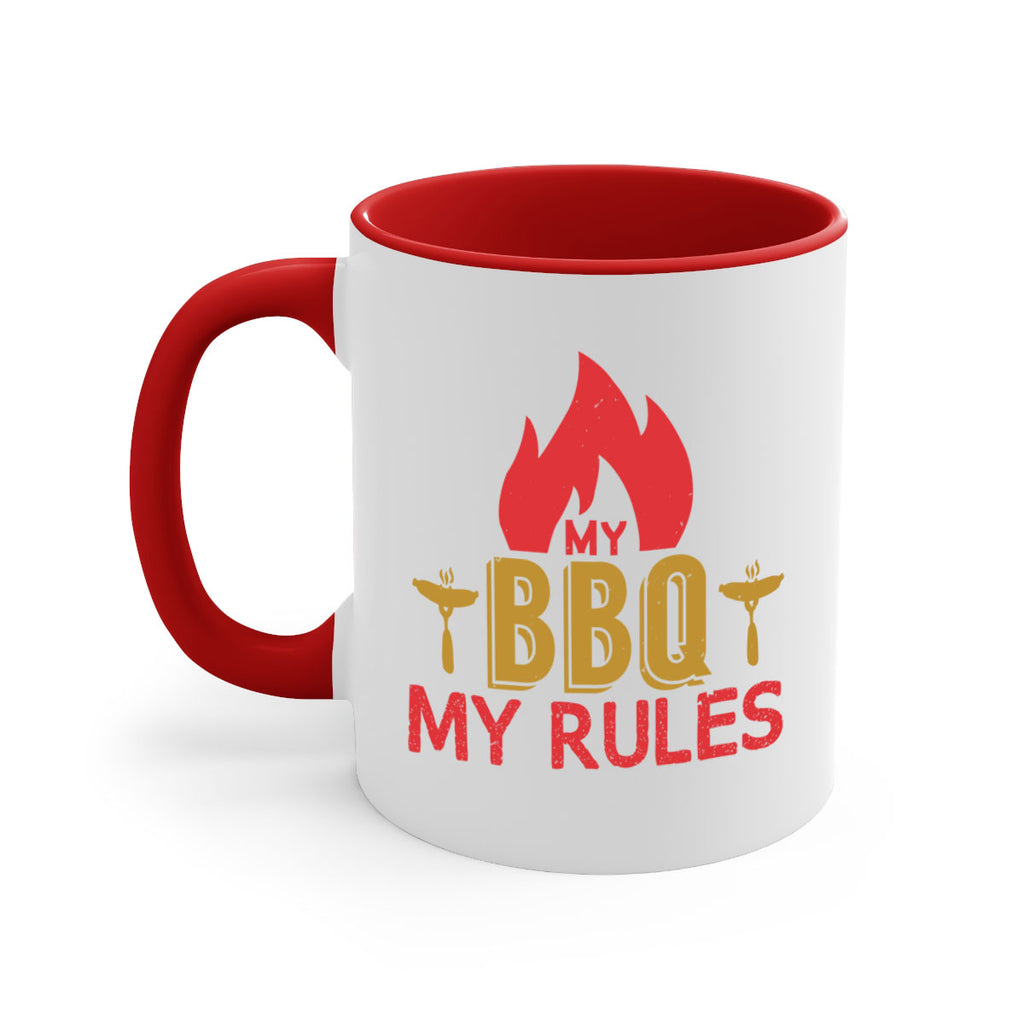 my bbq my ruless 21#- bbq-Mug / Coffee Cup
