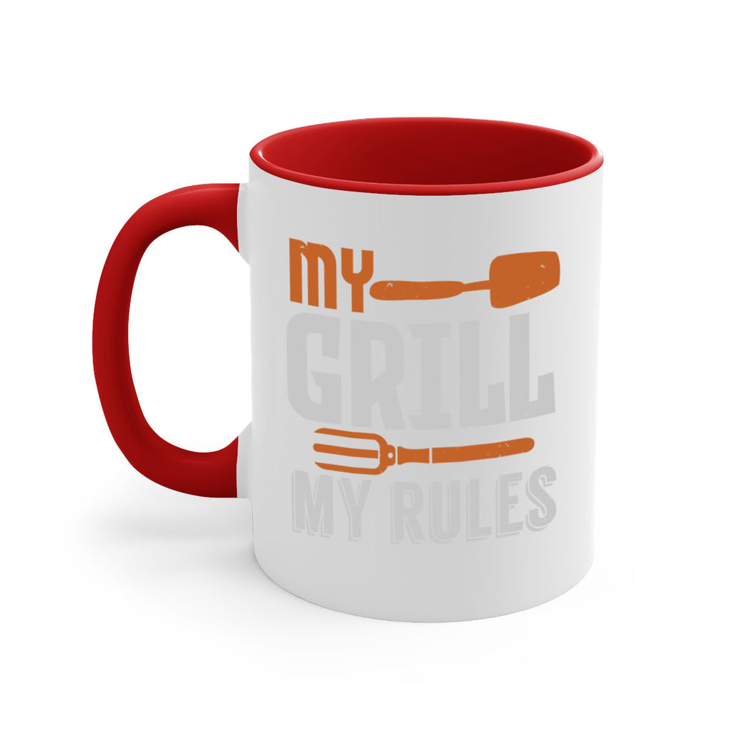 my grill my rules 20#- bbq-Mug / Coffee Cup