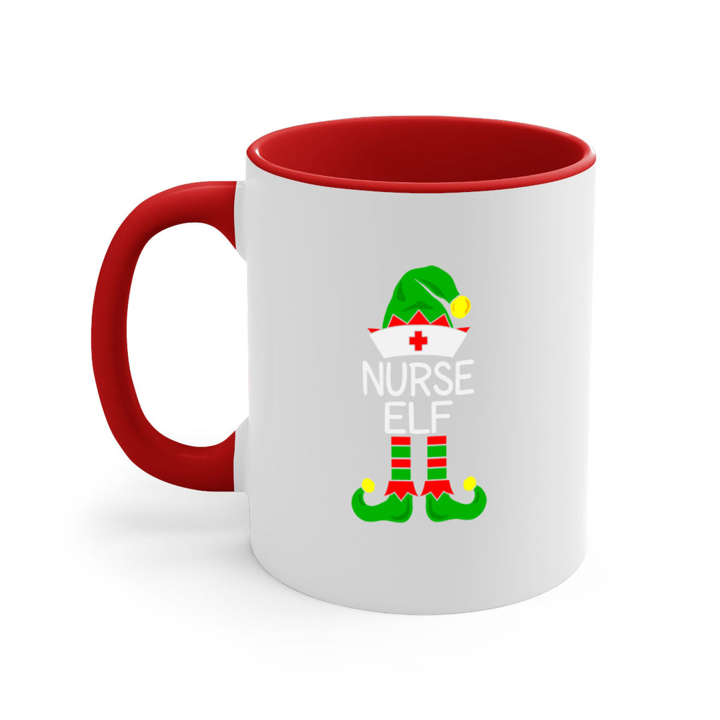 nurse elf style 16#- christmas-Mug / Coffee Cup