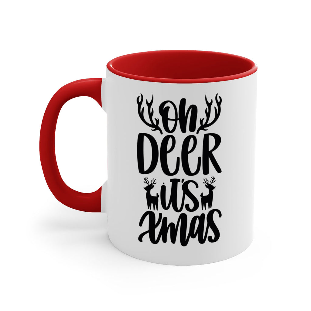 oh deer its xmas gold 69#- christmas-Mug / Coffee Cup