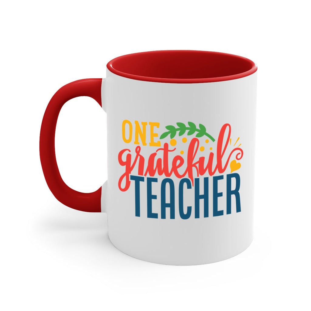 one grateful teacher Style 167#- teacher-Mug / Coffee Cup