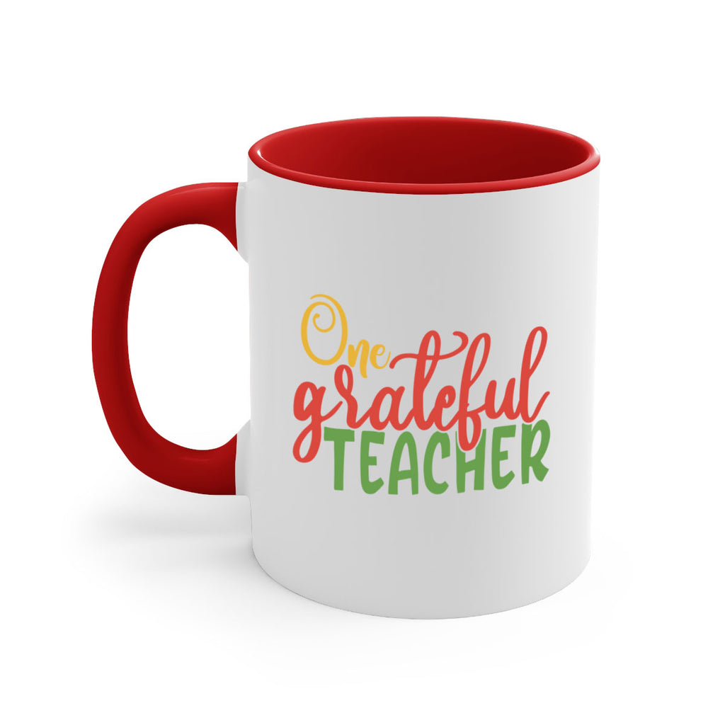 one grateful teacher Style 168#- teacher-Mug / Coffee Cup