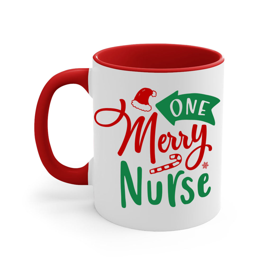 one merry nurse style 573#- christmas-Mug / Coffee Cup