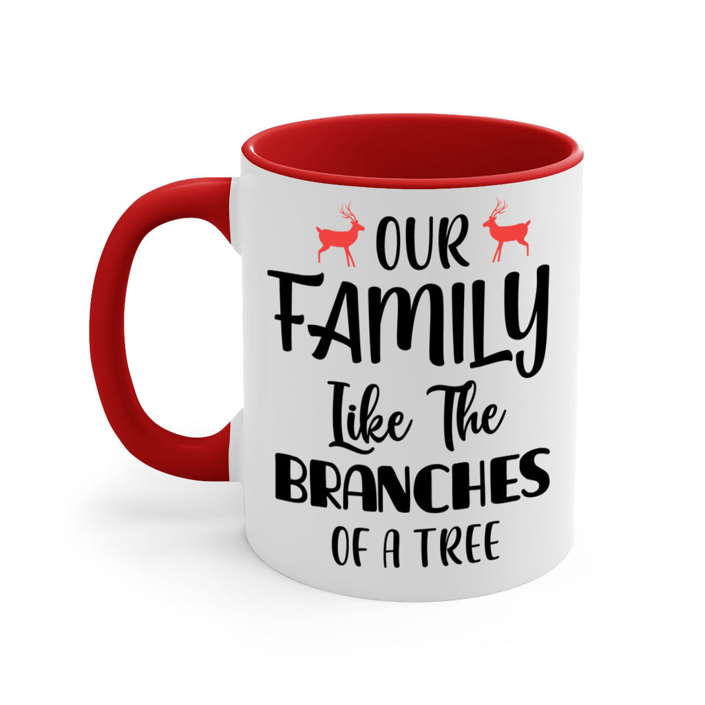 our family like the branches of a tree style 578#- christmas-Mug / Coffee Cup