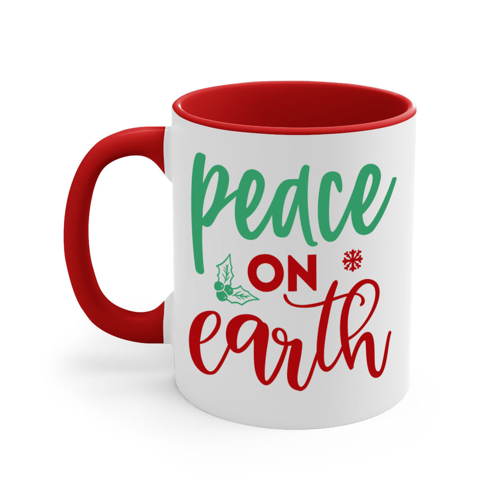 peace on earth style 584#- christmas-Mug / Coffee Cup