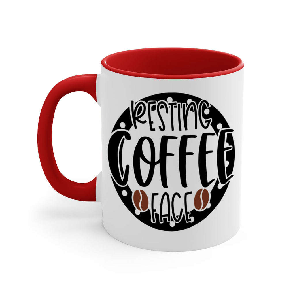 resting coffee face 41#- coffee-Mug / Coffee Cup