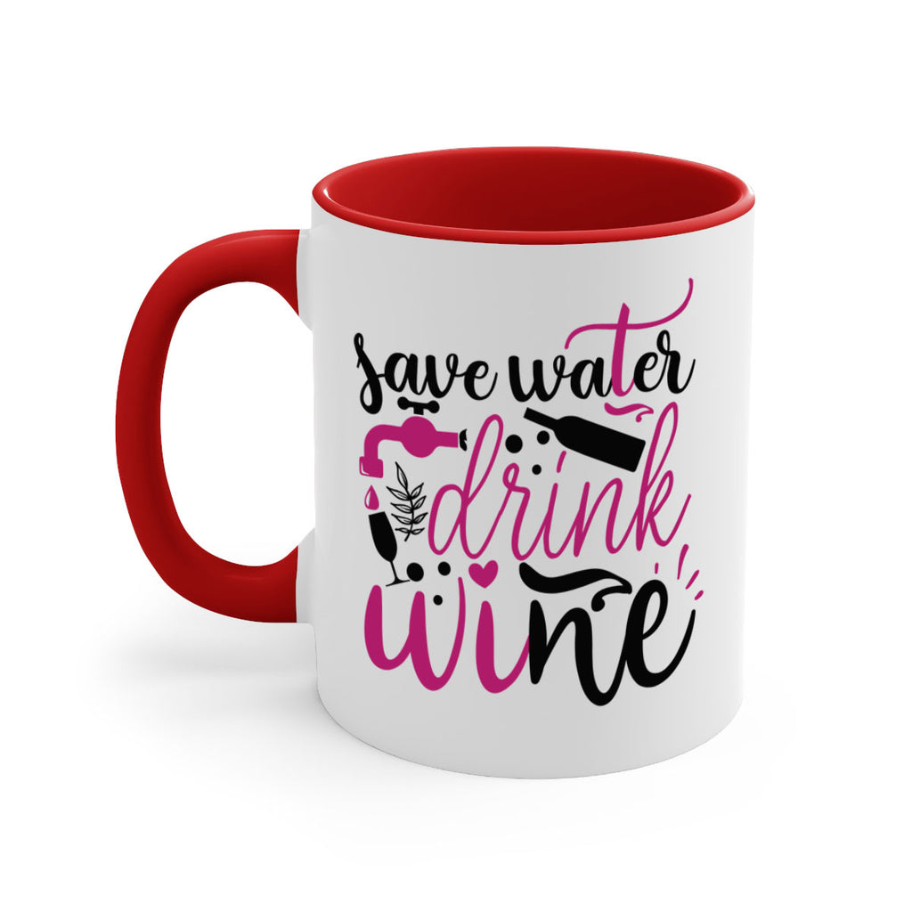 save water drink wine 170#- wine-Mug / Coffee Cup