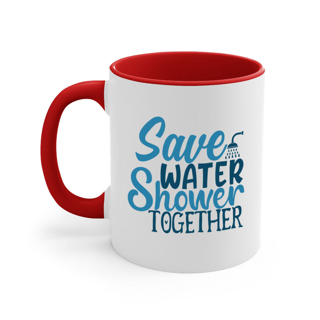 save water shower together 60#- bathroom-Mug / Coffee Cup