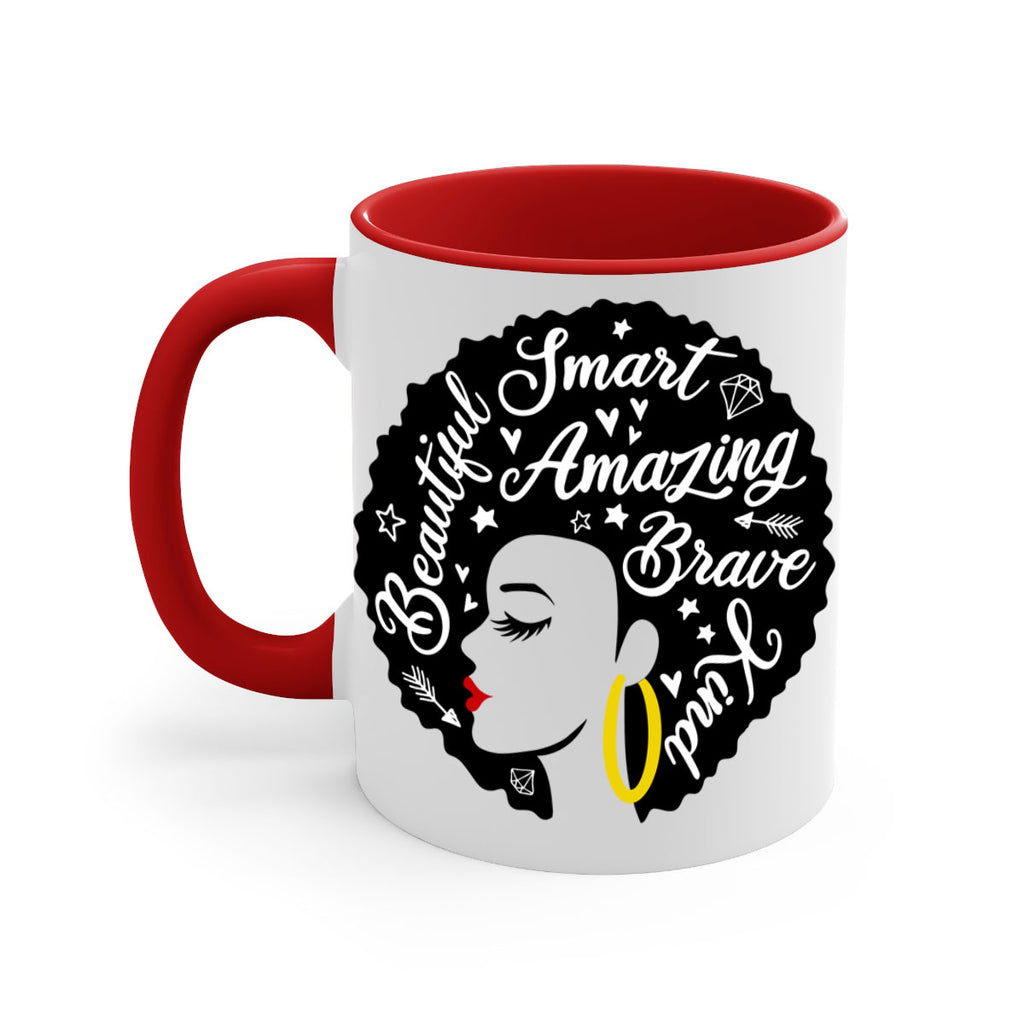 smart beautiful Style 5#- Black women - Girls-Mug / Coffee Cup