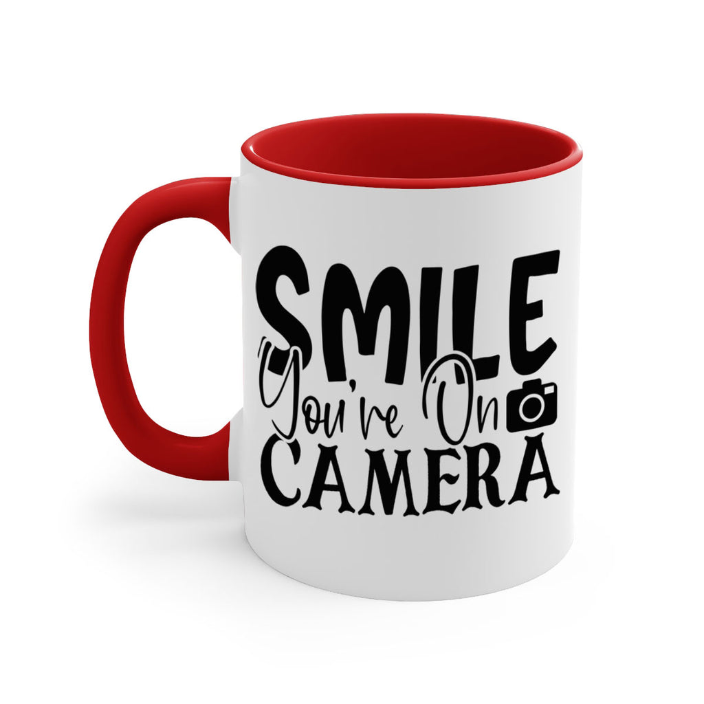 smile you’re on camera 51#- home-Mug / Coffee Cup