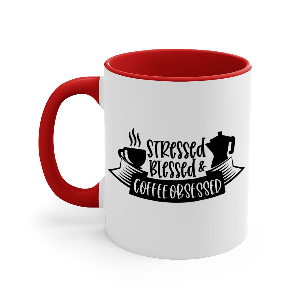 stressed blessed coffee obsessed 27#- coffee-Mug / Coffee Cup