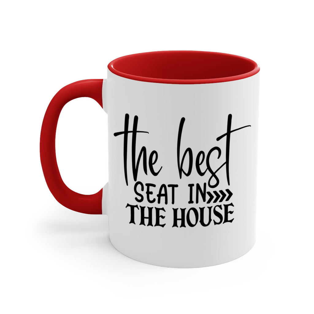 the best seat in the house 56#- bathroom-Mug / Coffee Cup